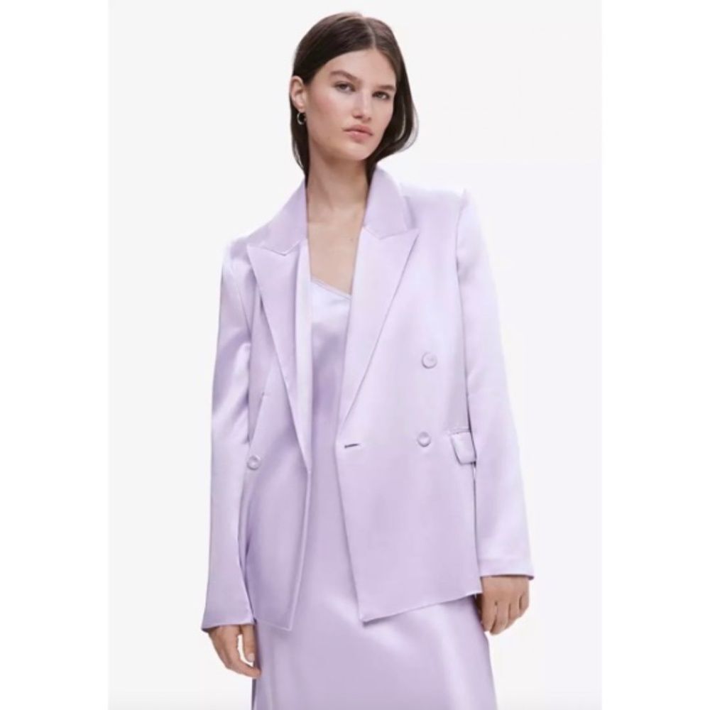 Mango Lavender Blazer